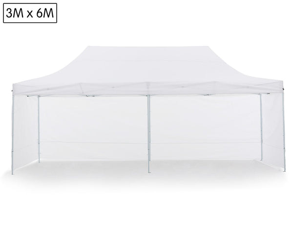 Marquees Wallaroo Gazebo Tent Marquee 3X6m Popup Outdoor White