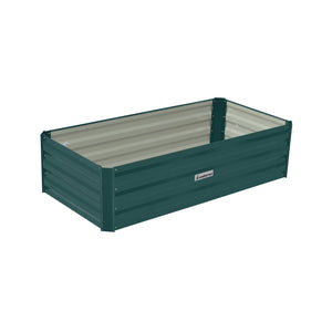 Raised Garden Beds Wallaroo Garden Bed 120 X 60 30Cm Galvanized Steel Green