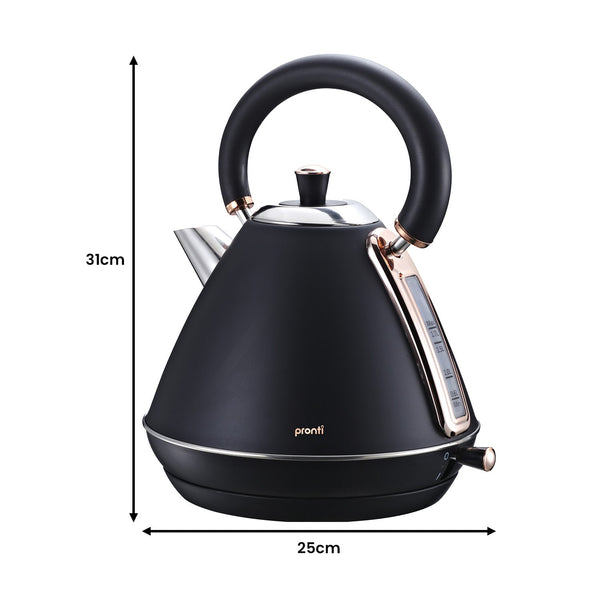 Kettles Pronti 1.7L Rose Trim Collection Kettle