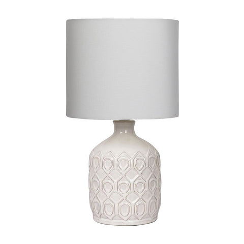 Lamps Sarantino Ceramic Table Lamp In Cream