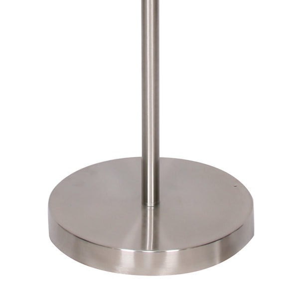 Floor Lamps Sarantino Brushed Nickel Height Adjustable Metal Floor Lamp