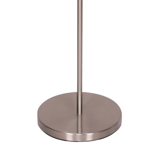 Floor Lamps Sarantino Nickel Metal Arc Floor Lamp