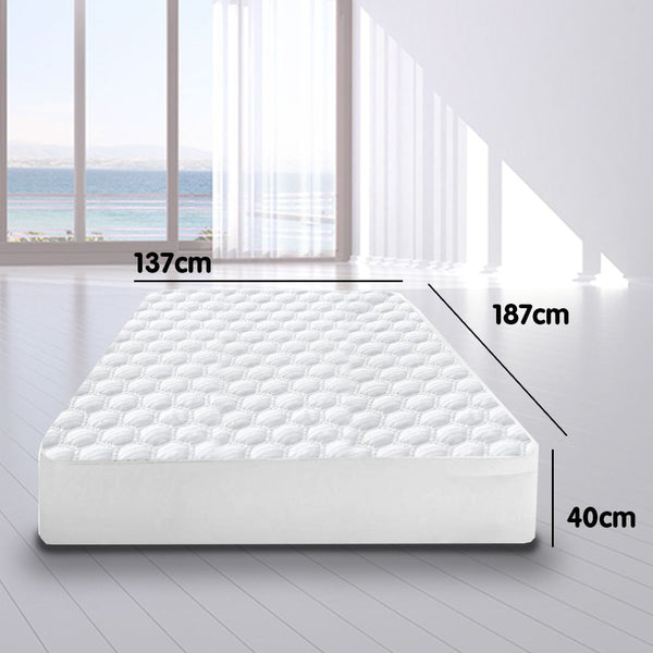 Mattress Toppers & Protectors Laura Hill Luxury Cool Max Comfortable Fully Fitted Bed Mattress Protector King