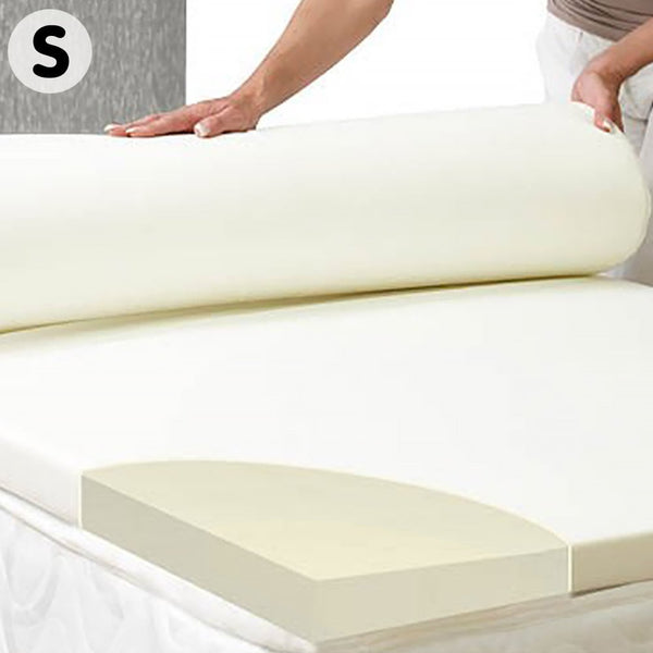 Laura Hill High Density Mattress Foam Topper 5Cm - Single