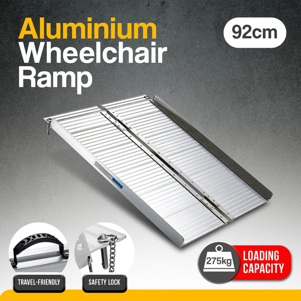 Mobility Access Ramps Rigg Aluminium Foldable Wheelchair Ramp With Handle 3Ft