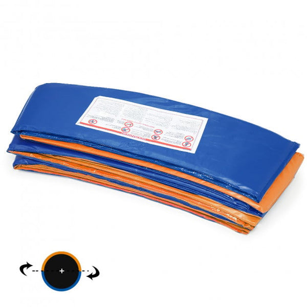 Trampolines Kahuna 10Ft Trampoline Reversible Replacement Pad Round Orange/Blue