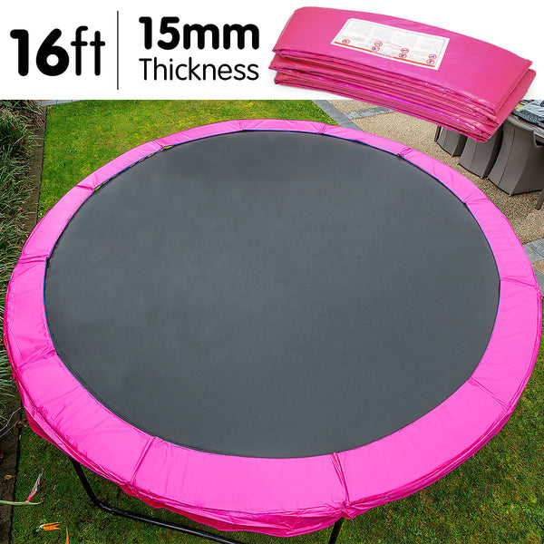 Kahuna 16Ft Trampoline Replacement Pad Round - Pink