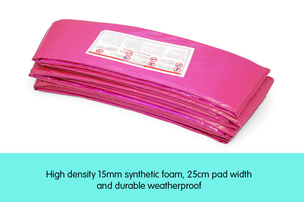 Trampolines Kahuna 16Ft Trampoline Replacement Pad Round Pink