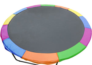 Kahuna 16Ft Trampoline Replacement Pad Round - Rainbow