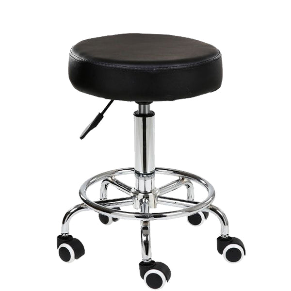 Benches Bar Stools Salon Chair Bar Swivel Stool Office Roller Wheels Portable Height Adjust Leather Bs8401(X2)