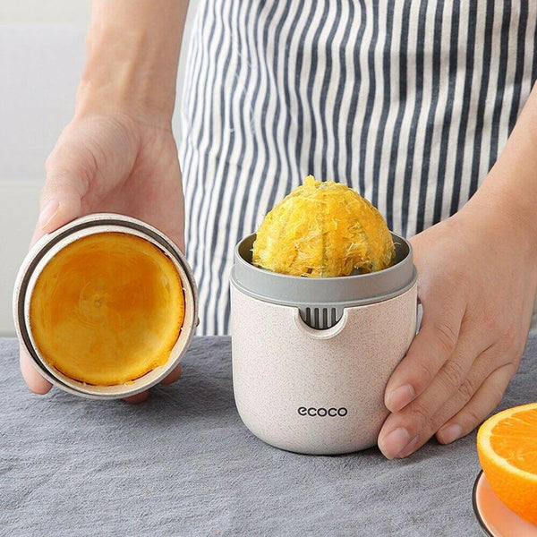 Manual Juicers Ecoco Manual Lemon Juicer Hand Orange Squeezer Fruit Citrus Kitchen Plastic Tool Capacity Machine