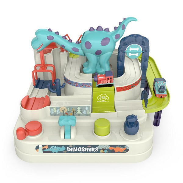 Dinosaur Car Toy Educational Vehicle Track Adventure Game Kids Gift