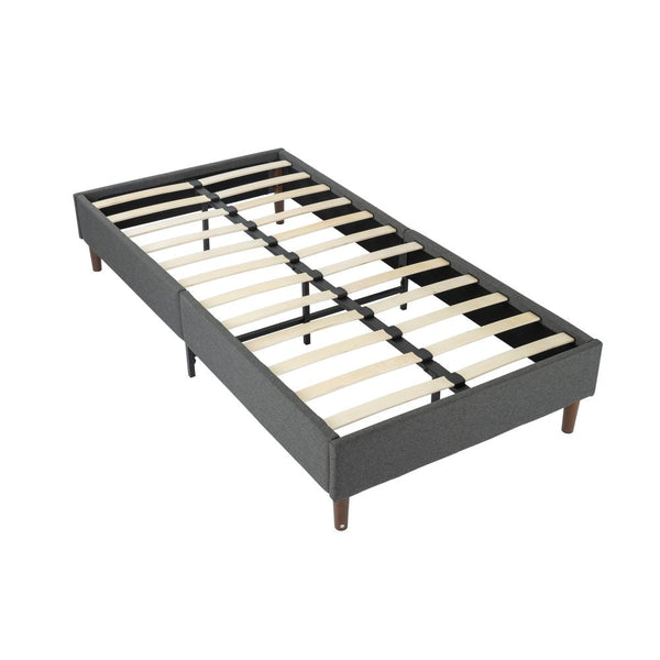 Queen Bed Frames Bed Frame Mattress Foundation (Dark Grey) &#8211; Queen