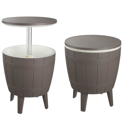 Ice Chests & Coolers Taupe Cooler Table