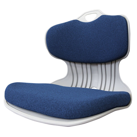 Chairs Samgong Blue Slender Chair Posture Correction Seat Floor Lounge Stackable