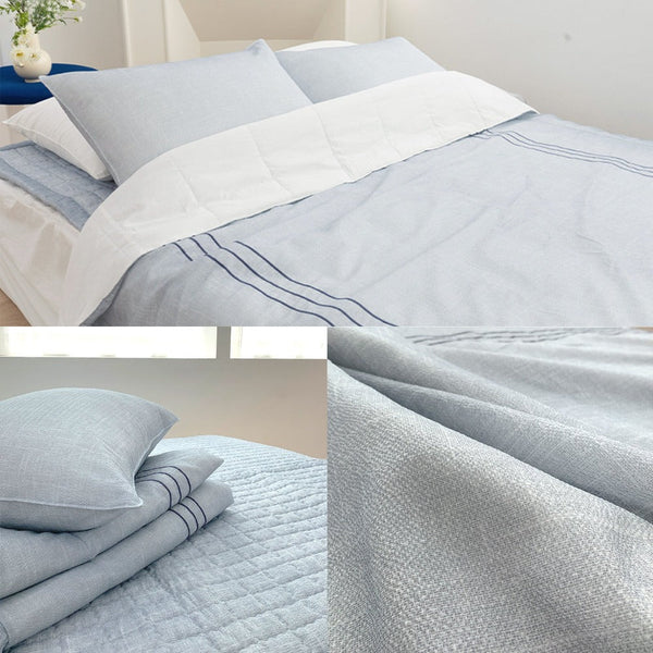 Double Bed Comforters Saesom Double Blue Flua Snow Comforter Set Cool Lightweight Quilt Bedspread Bedding Coverlet