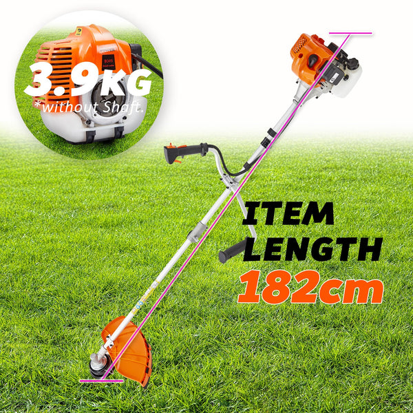 String Trimmers Dynamic Power Garden Whipper Snipper Brush Cutter 43Cc + Blade