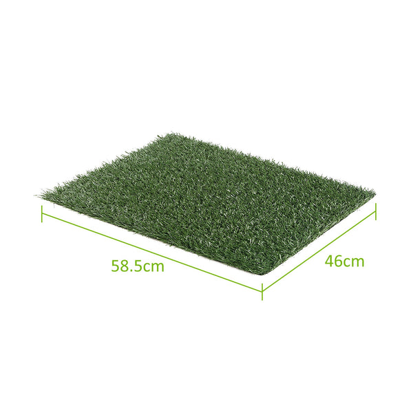 Puppy Training Pads Paw Mate 4 Grass For Pet Dog Potty Tray Training Toilet 58.5Cm X 46Cm