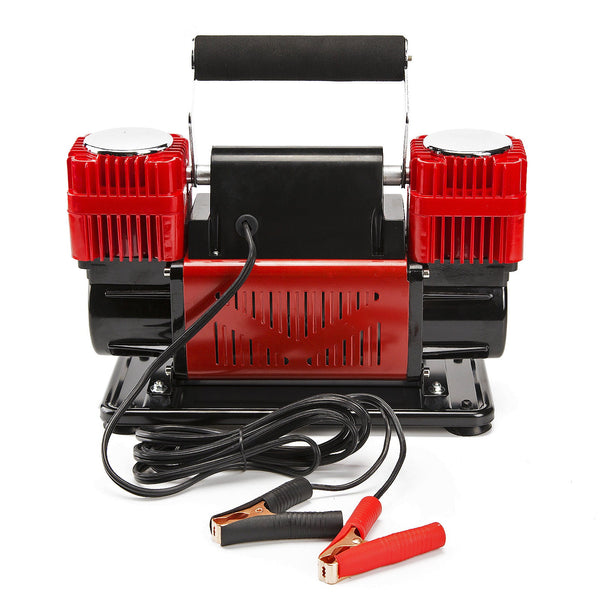 Air Compressors Dynamic Power Red Portable Car Tyre Air Compressor Deflator Inflator 300L/Min 12V