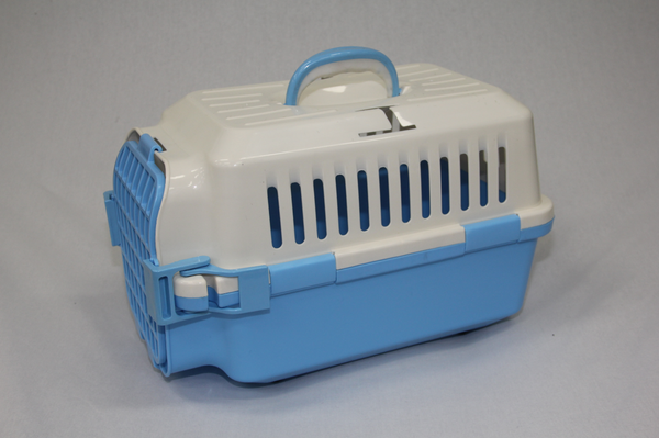 Small Animal Supplies Yes4pets Small Dog Cat Crate Pet Carrier Rabbit Guinea Pig Cage With Tray Blue