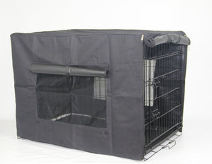 Small Animal Supplies 42' Portable Foldable Dog Cat Rabbit Collapsible Crate Pet Cage With Cover