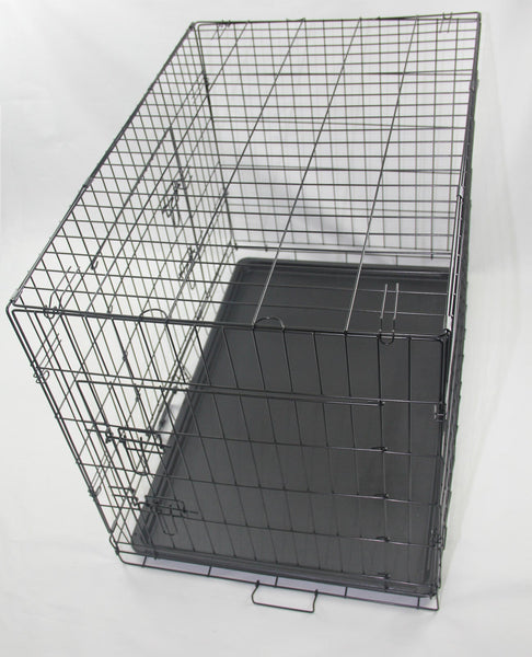 Small Animal Supplies 42' Portable Foldable Dog Cat Rabbit Collapsible Crate Pet Cage With Cover