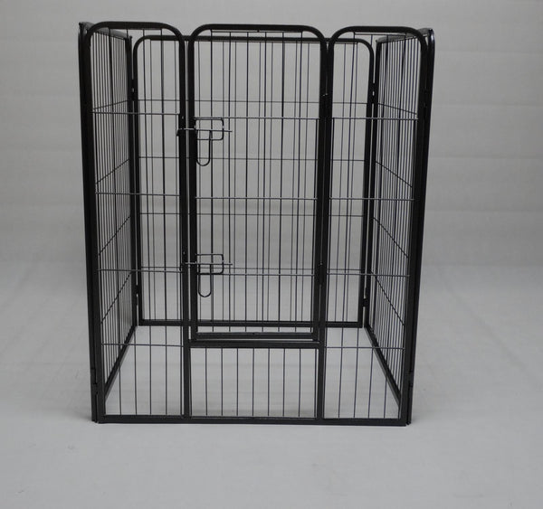 Fences & Pens 4 Panels 100 Cm Heavy Duty Pet Dog Cat Puppy Rabbit Exercise Playpen Fence Extension