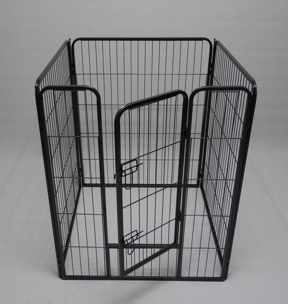 Fences & Pens 4 Panels 100 Cm Heavy Duty Pet Dog Cat Puppy Rabbit Exercise Playpen Fence Extension