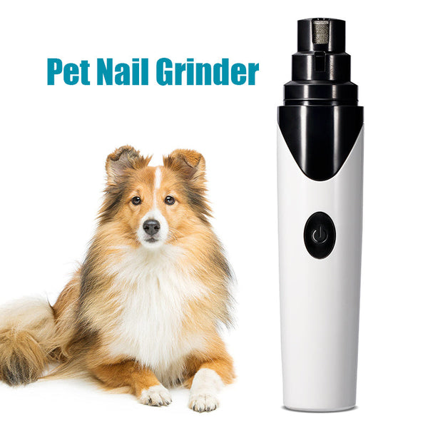 Dog Grooming Electric Pet Dog Cat Quiet Nail Grinder Clipper Cutter Trimmer Grooming Care