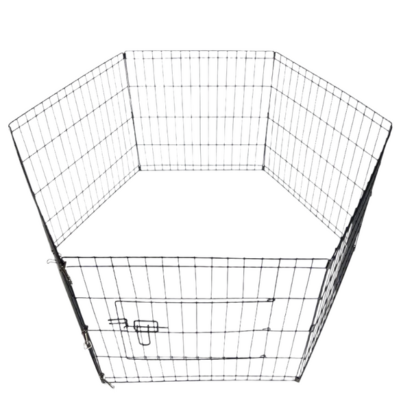 Fences & Pens Yes4pets 6 Panel Dog Cat Exercise Playpen Puppy Enclosure Rabbit Fence