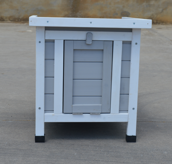 Small Animal Cages & Hutches Yes4pets Grey Small Chicken Coop Rabbit Hutch Ferret Cage Guinea Pig Dog Cat Nesting Box