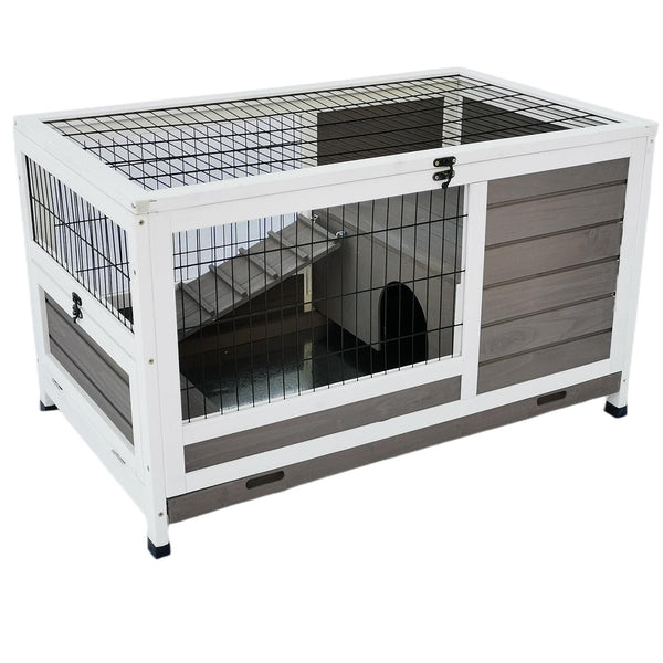 Small Animal Cages & Hutches Yes4pets Rabbit Hutch Cat House Cage Guinea Pig Ferret