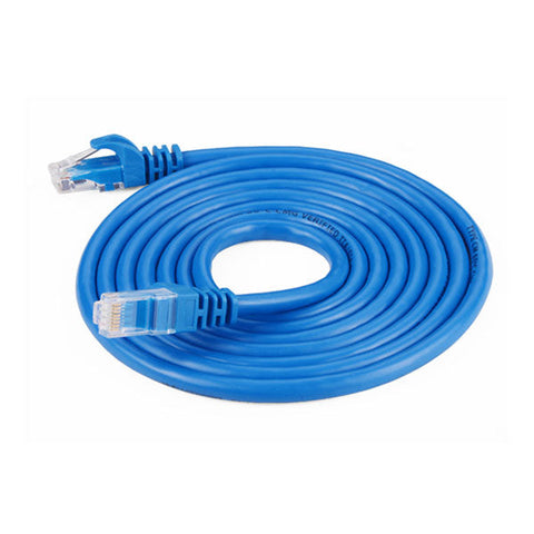 Other Networking Cables Cat6 Utp Blue Color 26Awg Cca Lan Cable 1M (11201)