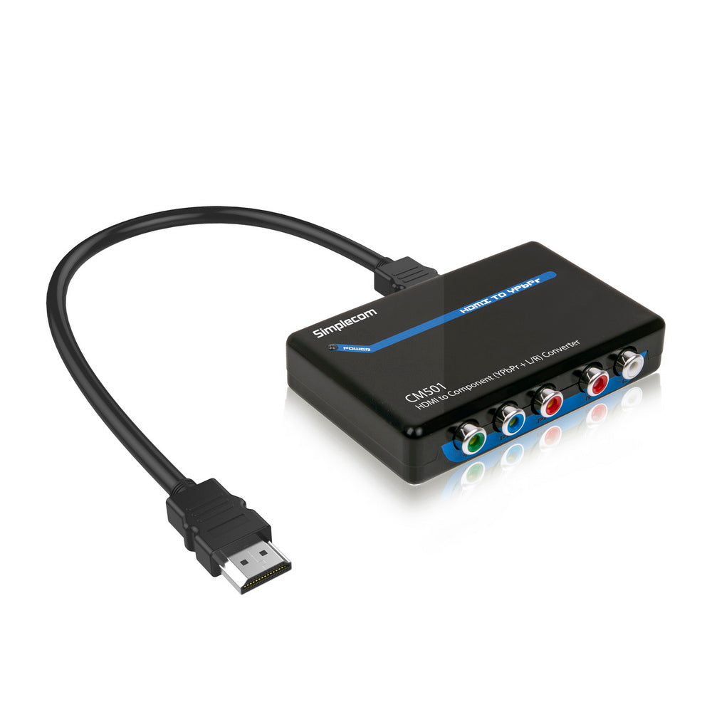 Simplecom Cm501 Hdmi To Component Video (Ypbpr) And Audio (L/R) Converter