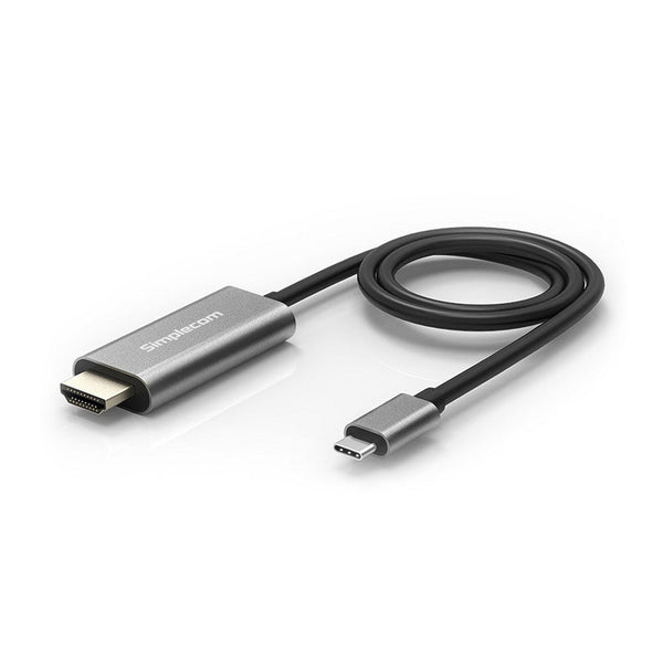 Simplecom Da321 Usb-C Type To Hdmi Cable 1.8M (6Ft) 4K@30Hz