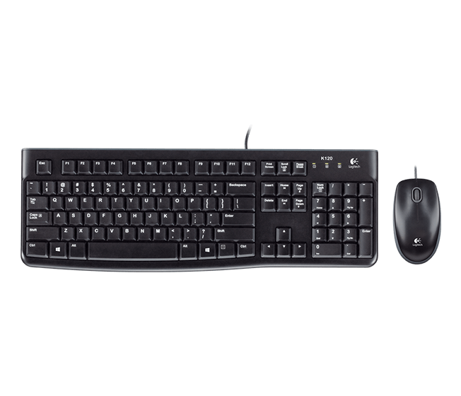 Logitech Desktop Mk120 Keyboard And Mouse