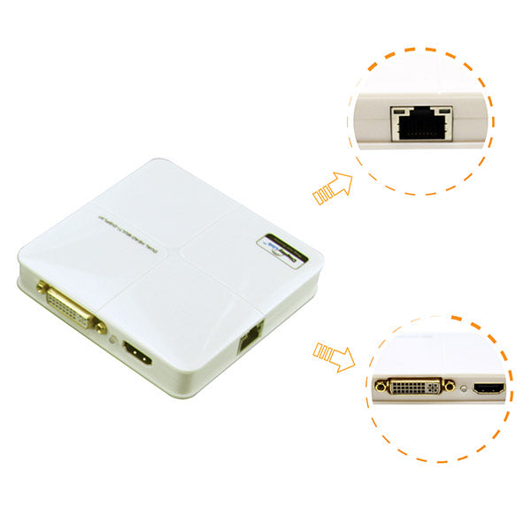 USB Cables, Hubs & Adapters Winstars Usb 3.0 Dual Head Display With Gigabit Ethernet Adapter (Ws Ug39dh1)