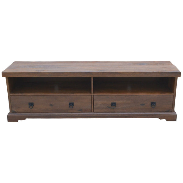 TV Stands & Entertainment Units Florence Etu Entertainment Tv Unit 180Cm 2 Drawer Solid Mango Timber Wood