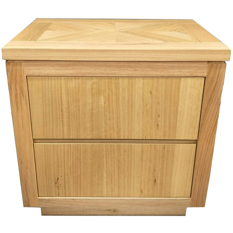 Bedside Tables Rosemallow Bedside Table 2 Drawers Storage Cabinet Nightstand End Tables Timber