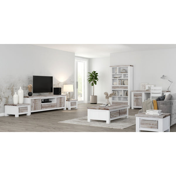 Side Tables Plumeria Lamp Side Table Laptop Desk Bedside Sofa End Tables White Brush