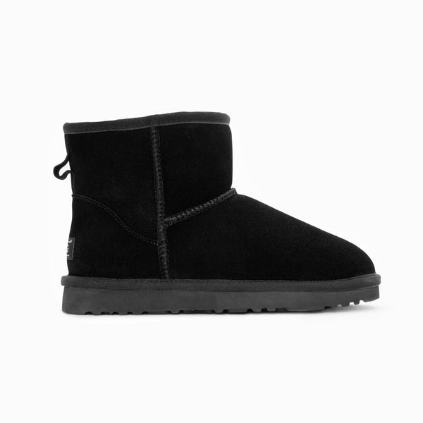 Boots Ugg Genuine Australian Sheepskin Unisex Mini Classic Suede (Black)