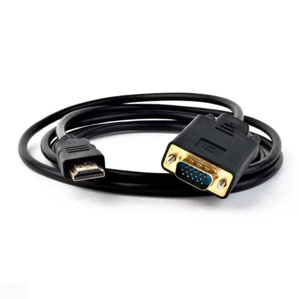 Monitor/AV Cables & Adapters 1.8M 6 Feet Hdmi Male To Vga Cable For Computer, Laptop, Pc, Monitor Etc