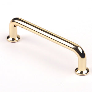 Cabinet Pulls 96Mm Polished Gold Furniture Kitchen Bathroom Cabinet Handles Drawer Bar Pull Knob