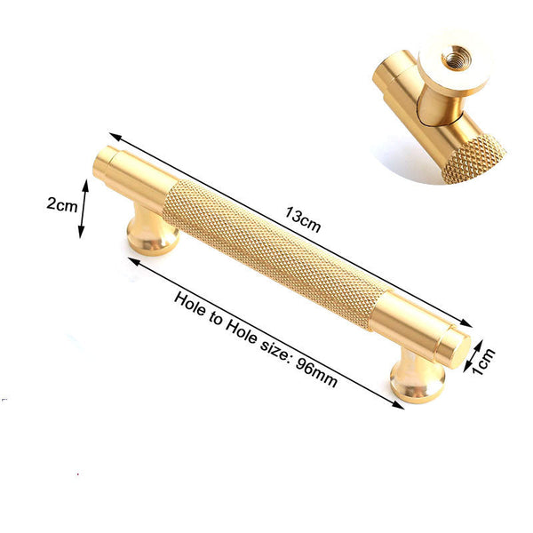 Cabinet Pulls Gold Furniture Door Kitchen Cabinet Handle Handles Pull Pulls Cupboard 96Mm