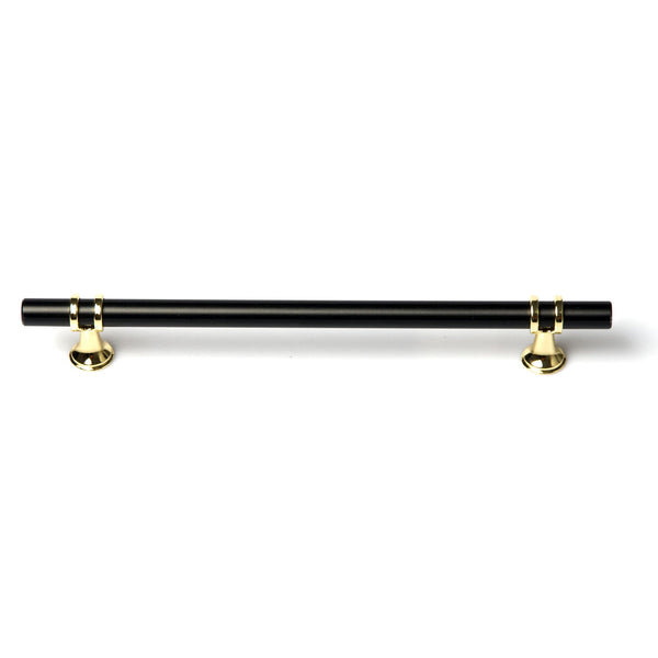 Cabinet Pulls Luxury Design Kitchen Cabinet Handles Drawer Bar Pull Black 192Mm