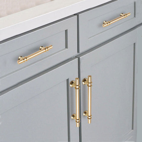 Luxury Design Kitchen Cabinet Handles Drawer Bar Pull Gold 160Mm