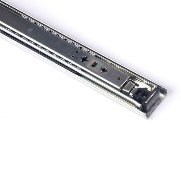 Cabinet Pulls 22In Pair 150Kg Heavy Duty Drawer Slides Rails Runners Locking Ball Bearing