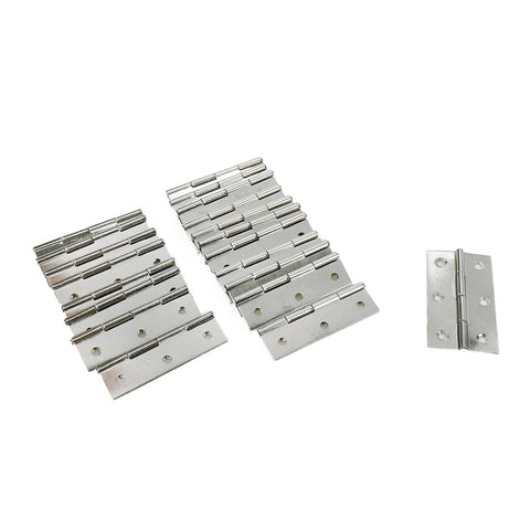 Door Hinges Pack Of 20 Hinge 3 Inch Stainless Steel Cabinet Furniture