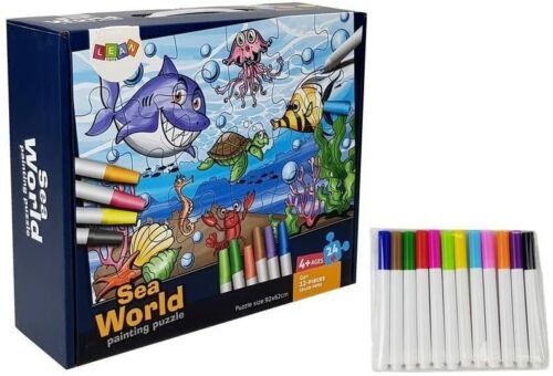 Puzzles Sea World Painting Puzzle 24 Pieces