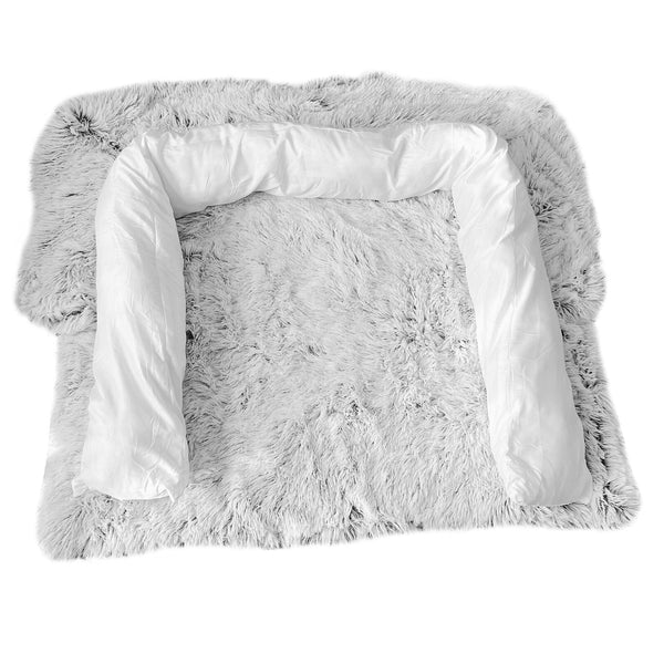 Kids Pet Sofa Bed Dog Cat Calming Waterproof Cover Protector Slipcovers L